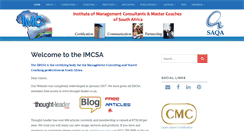 Desktop Screenshot of imcsa.org.za